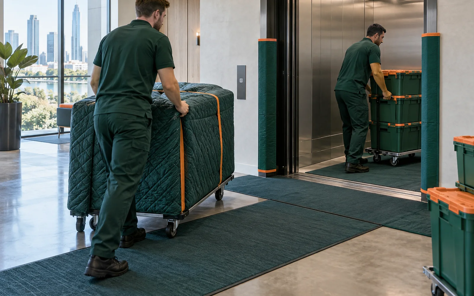 Move-day access plan Melbourne for doors, lifts and loading zones planning